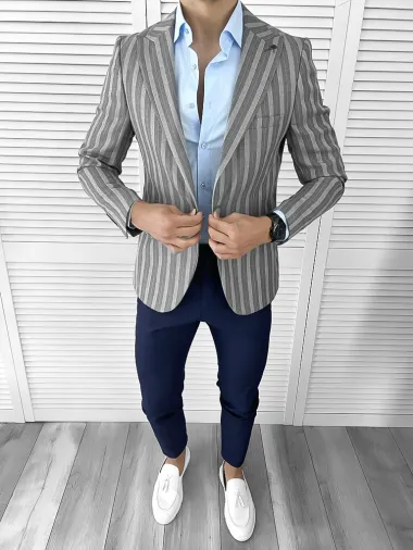 Sacou barbati slim fit 57401 Y7-2.3